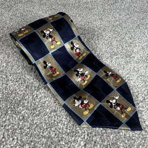 Walt Disney World Disneyland Resort Mickey Through The Years Silk Neck Tie